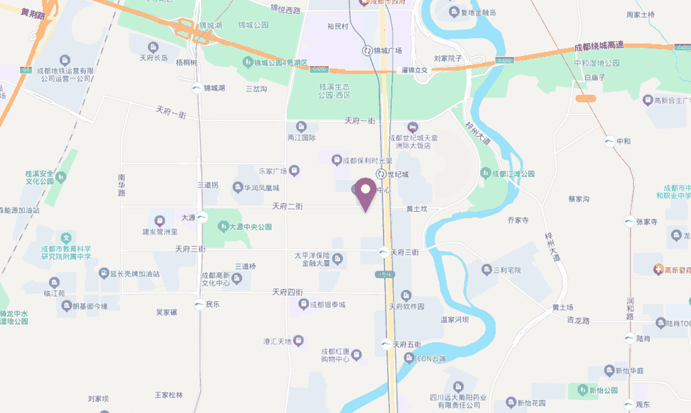 天府金融大厦位置地图