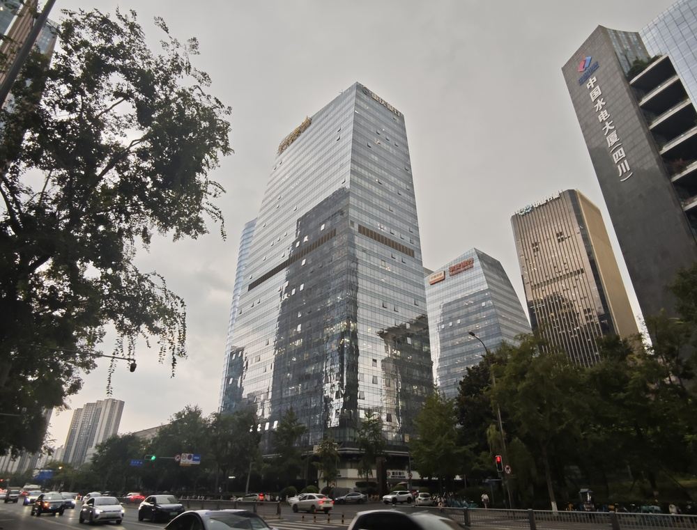 天府金融大厦外立面图