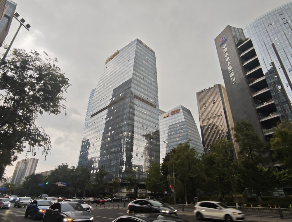 天府金融大厦外立面图
